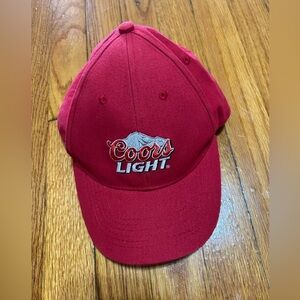 Coors Light Hat By ACME Mountains Beer Adjustable Baseball Hat Cap